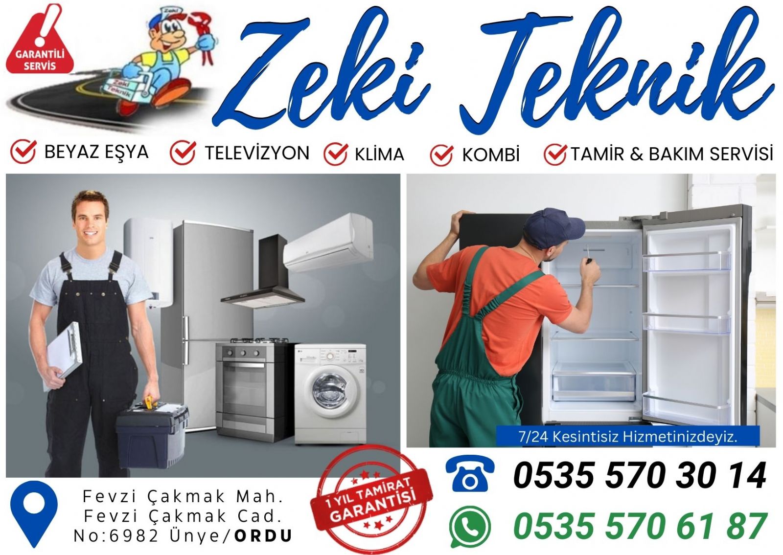 Ünye Beko Servisi